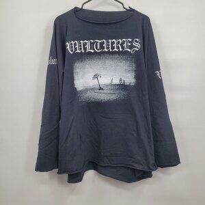 Vultures Long Sleeve Tee Shirt Top Men Size XL - XXL ( 3 ) Boxy Cut Volume 1